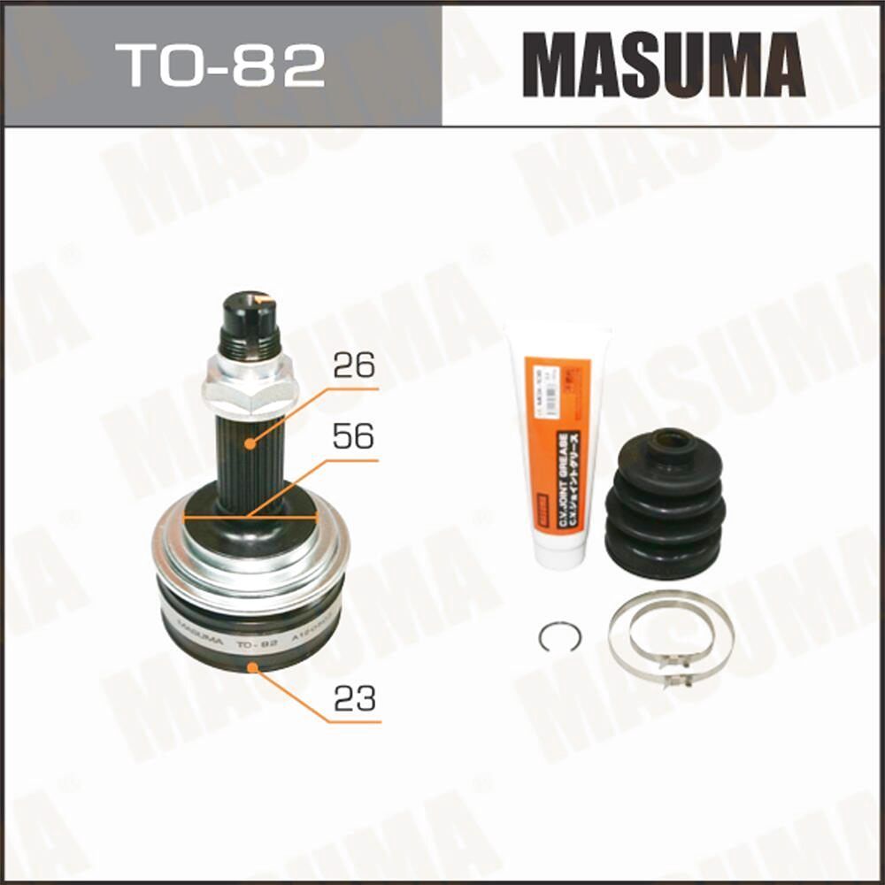 Masuma TO82 комплект Toyota